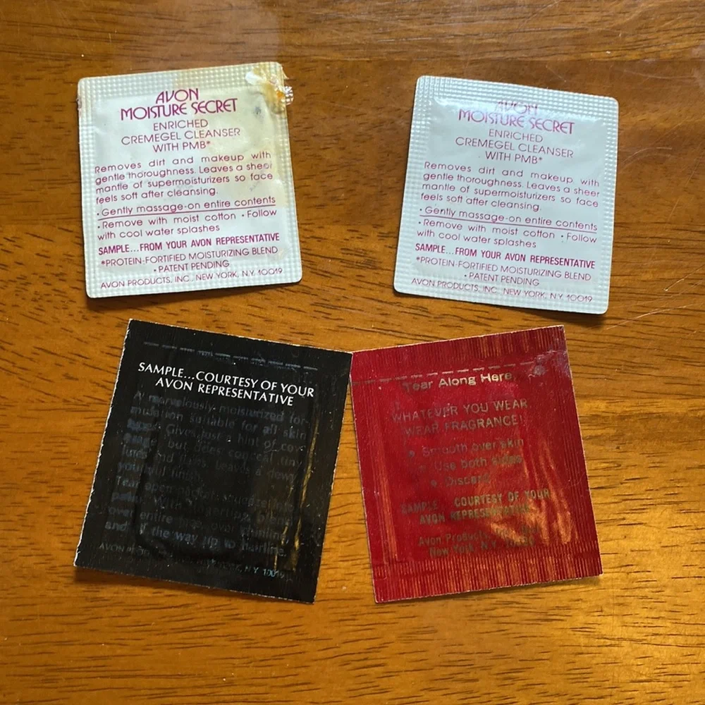 Avon 18 Vintage Samples